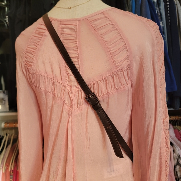 LONGABERGER ♡ Beautiful Vintage Multi Floral Brown Homestead Adj Crossbody Purse - Picture 17 of 17